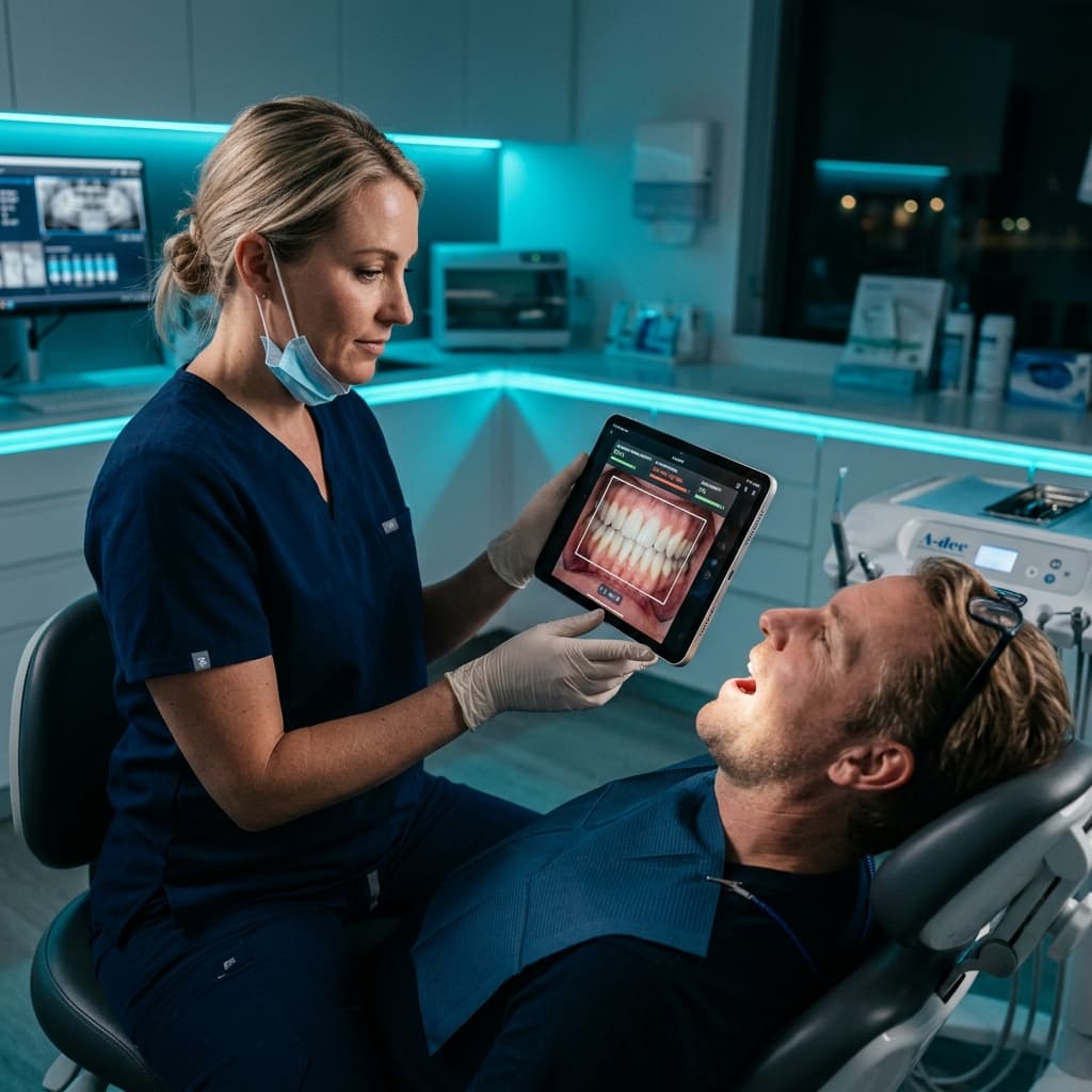 Análisis dental por foto.
